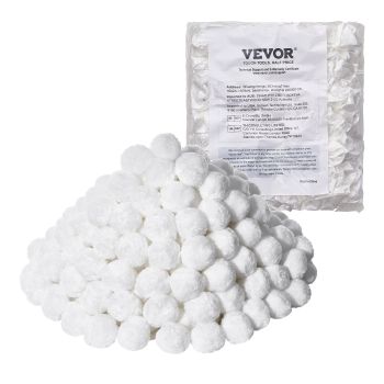 VEVOR Pool Filter Balls for Sand Filter Pump 1.56 kg Reusable for Swimming Pool