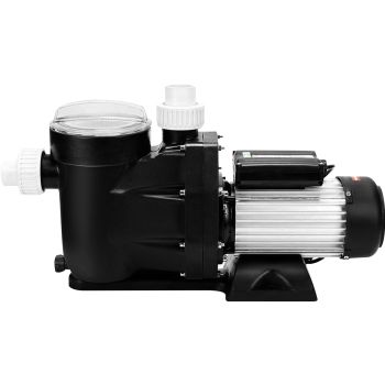 VEVOR Swimming Pool Filter Pump 2.5HP, 1850W Swimming Pool Pump 148GPM, Single Speed Filter for Spa Water Circulation Above Ground Apply Swimming Pool, Bathtub