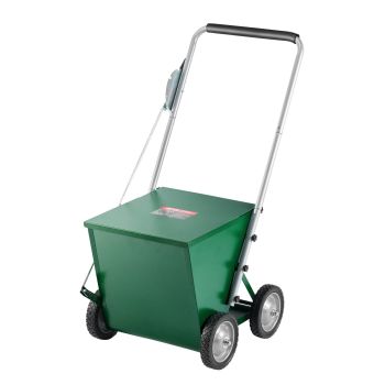 VEVOR Dry Line Marker 4-Wheel 50 or 100 mm Lines Heavy Duty Steel Chalker 29.5kg