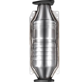 VEVOR Catalytic Converter Compatible with 1998-2002 Honda Accord 2.3L, Direct-Fit High Flow Series Cat Converter, Stainless Steel Exhaust Converter Pipe with Flange Design & Gasket (OBD III Compliant)