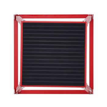 VEVOR Plyometric Jump Boxes, 12/18/24 Inch Plyo Box, Platform and Jumping Agility Box, Anti-Slip Fitness Exercise Step Up Box Set for Home Gym Training, Conditioning Strength Training, Red