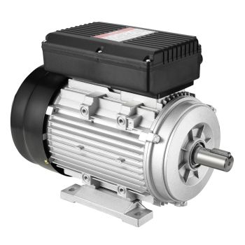 VEVOR 2.2KW Electric Motor 2800 rpm, AC 220~240V 13.8A, 90L, B3 Frame, Air Compressor Motor Single Phase, 24mm Keyed Shaft, CW/CCW Rotation for Agricultural Machinery and General Equipment