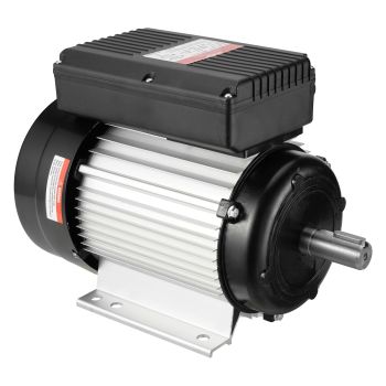 VEVOR 2.2KW Electric Motor 2800 rpm, AC 220~240V 13.8A, 90L, B3 Frame, Air Compressor Motor Single Phase, 24mm Keyed Shaft, CW/CCW Rotation for Agricultural Machinery and General Equipment