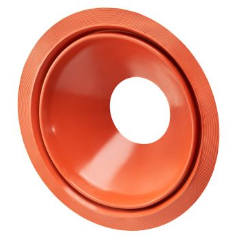 VEVOR Metal Roof Pipe Flashing Boot Fits 254-483 mm Pipe High Temp Red Silicone