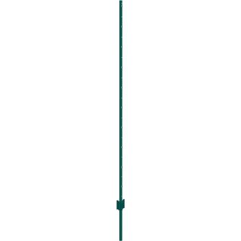 VEVOR 6 Feet Fence Post 6 Pack T-Post Heavy Duty Metal Fence Posts Green
