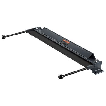VEVOR Box and Pan Brake, 910 ± 10 mm, 0-130 Degrees Sheet Metal Bending Brake, Portable Mini Metal Bender with 20 Gauge Low Carbon Steel 14 Gauge Aluminum Capacity Power Handle, for Metal Bending