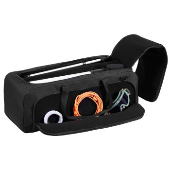 VEVOR Telescope Case, 770 mm, Telescope Storage Bag with Fixed Buckles, Multi-Pocket and Detachable Divider, Shock-Absorbent Telescope Carrying Case for Optical Tube & Tripod, Counterweight Pocket