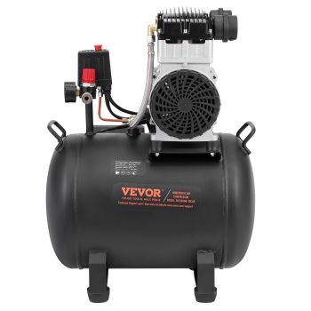 VEVOR Air Compressor Compact Portable Oil Free Compressor 40L 90 PSI