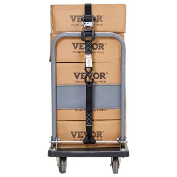 VEVOR 4 Pack Ratchet Tie Down Straps 5208 lbs 1.6