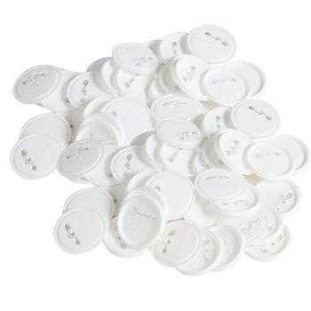VEVOR 2.25" 58mm Button Badge Parts Supplies for Button Maker Machine 500 Sets