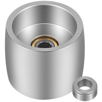 VEVOR Belt Grinder 2" x 72" Wheel Set, Belt Knife Grinder Wheel Set, Aluminum Belt Grinder Wheel Crowned for Knife Grinder with 4" Drive Wheel (0.94" Bore), 3" Tracking Wheel and 2 x 2" Idler Wheels