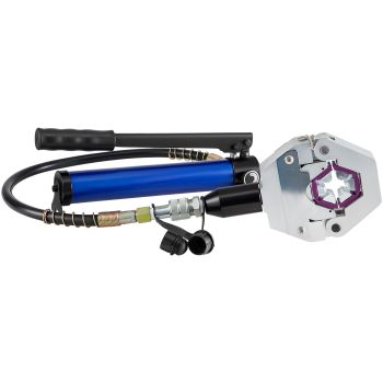 Separable Hydraulic Hose Crimper 7 Dies With Aluminum Pump  A/C Air Condtioning Handheld Crimping Set