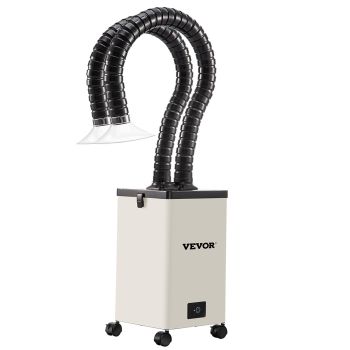 VEVOR Filter Fume Extractor Pure Air Fume Extractor 150W with 3 Stage Filters