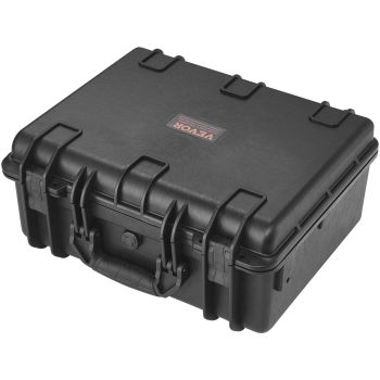 VEVOR Hard Pistol Cases with Pre-cut Lining Lockable Pistol Case for 5 Pistol