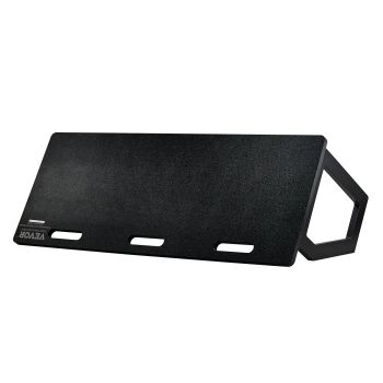 VEVOR Soccer Rebounder Board, 115x45 cm Portable Soccer Wall with 2 Angles Rebound, Foldable HDPE Kickback Rebound Board, Soccer Training Equipment for Kids and Adults, Passing & Shooting Practice