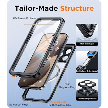 iPhone 16 Pro Max Waterproof Case