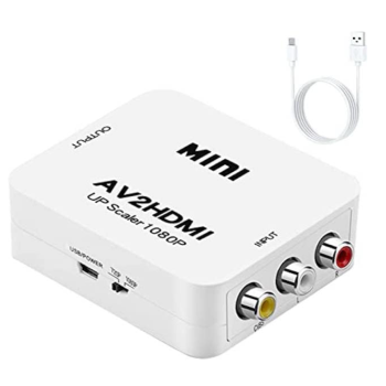 RCA AV to HDMI Video Audio Converter