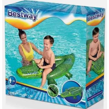 Bestway 1.52m x 71cm Buddy Crocodile Ride-On