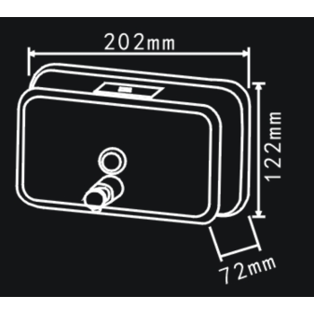 Stainless Steel Soap Dispenser 1200ML