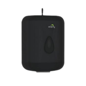 Center-Pull Paper Dispenser - Black