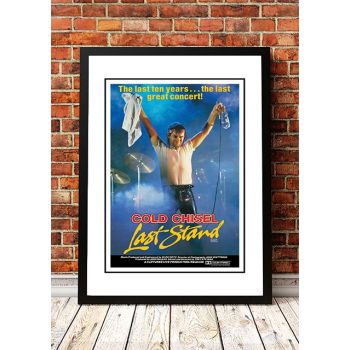 Cold Chisel ‘Last Stand’ Movie Poster 1983 - Framed A1
