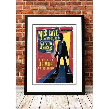 Nick Cave and the Bad Seeds ‘Myer Music Bowl’ Melbourne, Australian Tour Poster 2003 - Framed A1