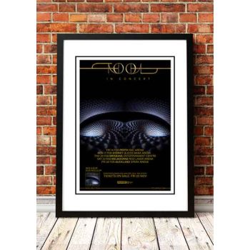 Tool 'Australian Tour' Poster 2020 - Framed A1