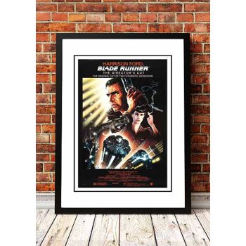 Bladerunner' Cult Movie Poster! - Framed A4