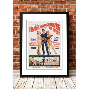 Elvis 'Fun In Acapulco' Framed Movie Poster! - Framed A2