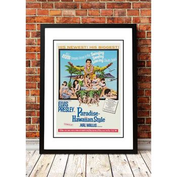 Elvis 'Paradise, Hawaiian Style' Framed Movie Poster! - Framed A2
