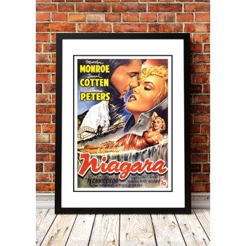 Marilyn Monroe ‘Niagara’ Framed Movie Poster! - Framed A3
