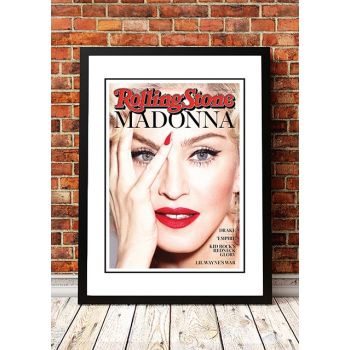 Madonna' Rolling Stone Magazine Cover! - Framed A3