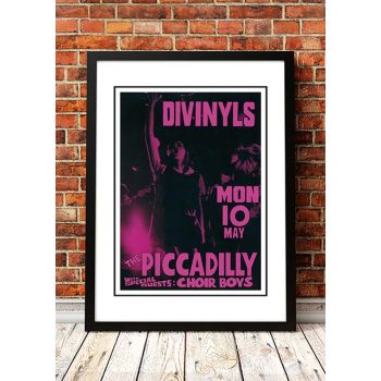 Divinyls ‘The Piccadilly’ Sydney, Australia Concert Poster 1983 - Framed A3
