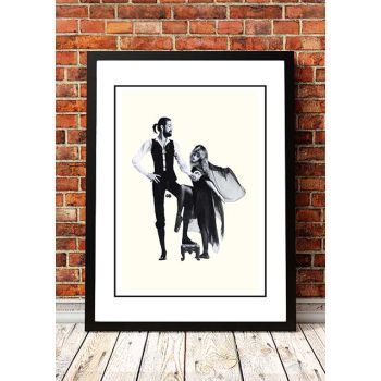 Fleetwood Mac ‘Rumours’ In Store Promotional Poster 1977 - Framed A4