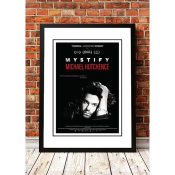 Michael Hutchence ‘Mystify’ Movie Poster 2019 - Framed A4