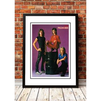Promises ‘Rocky Magazine’ Cover Poster 1978 - Framed A3
