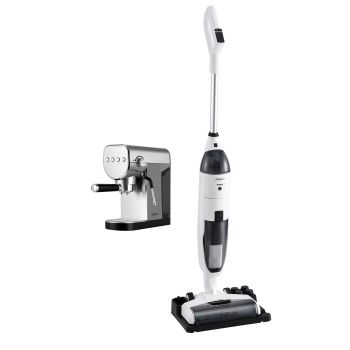 Devanti Cordless Wet Dry Vacuum Mop plus Coffee Maker Machine Espresso