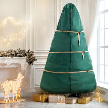 Jingle Jollys Christmas Tree Storage Bag Fits Up to 9ft Tree Xmas Bag Green
