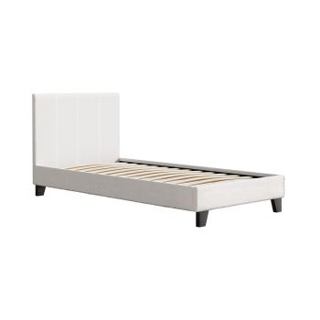 Artiss Bed Frame Single Size Boucle NEO