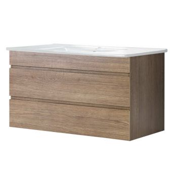 Cefito Vanity Unit 915mm with Basin Oak