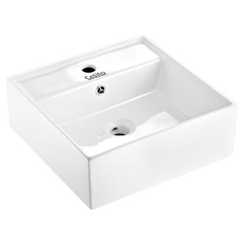 Cefito Bathroom Basin Ceramic Vanity Sink Hand Wash Bowl 41x41cm