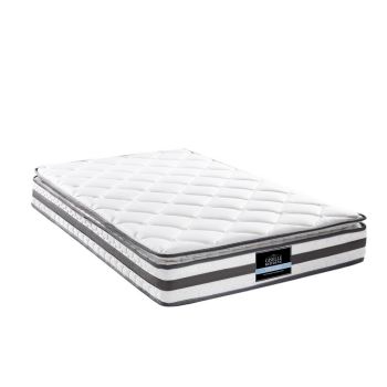 Giselle Bedding 21cm Mattress Pillow Top King Single