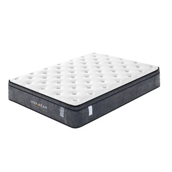 Eurotop Mattress 5 Zone Pocket Spring Latex Foam 34cm - King