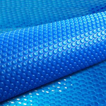 Aquabuddy Pool Cover 8x4.2m 400 Micron Swimming Pool Solar Blanket Blue