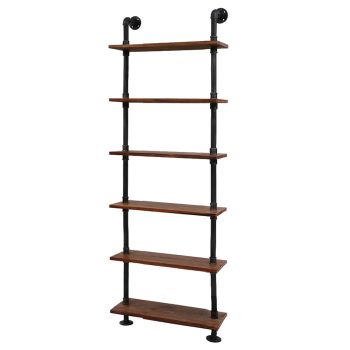 Artiss Floating DIY Pipe Shelf 6 Tiers - IDA