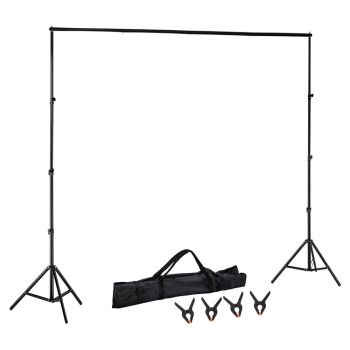 2.5X3M Photography Backdrop Stand Kit Studio Screen Photo Background Support Set