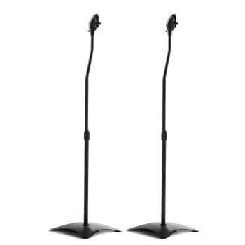 Alpha Speaker Stand 75-112cm Adjustable Height Surround Sound Studio Home 2pcs