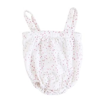 Lovely Mini Hearts Romper by Aden and Anais