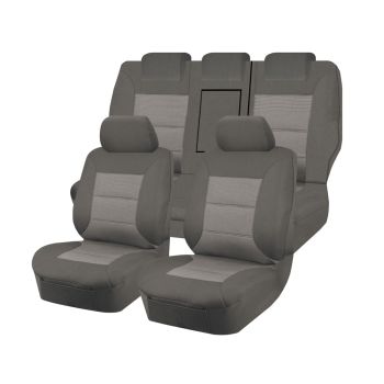 Premium Jacquard Seat Covers - For Ford Territory Sx/Sy/Sz Series 4X4 Suv/Wagon (2004-2016)