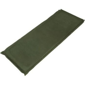 Trailblazer Self-Inflatable Suede Air Mattress Small - OLIVE GREEN